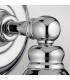 Keynes 1 Light Wall Light Polished Chrome IP44-3