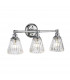 Keynes 3 Light Wall Light Polished Chrome IP44-1