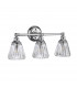 Keynes 3 Light Wall Light Polished Chrome IP44-2