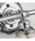 Keynes 3 Light Wall Light Polished Chrome IP44-3