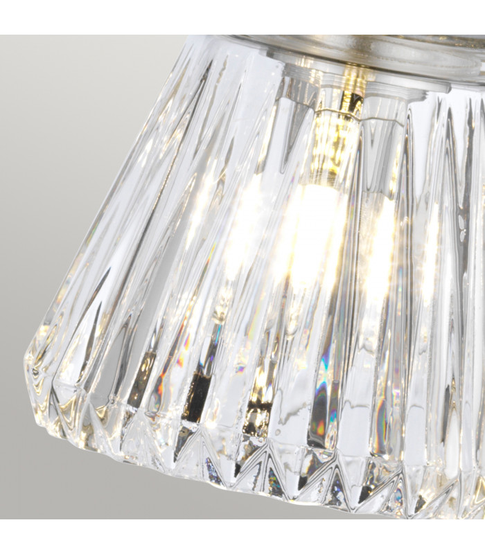 Keynes 3 Light Wall Light Polished Chrome IP44-5