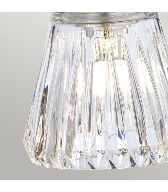 Keynes 4 Light Wall Light Polished Chrome IP44-5
