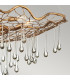 Lisa McDennon by Hinkley Laguna 6 Light Pendant Light Burnished Gold-4