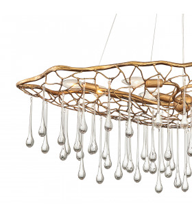 Lisa McDennon by Hinkley Laguna 8 Light Pendant Light Burnished Gold-2