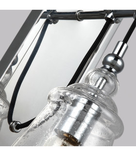 Feiss Loras 1 Light Wall Light Chrome-2