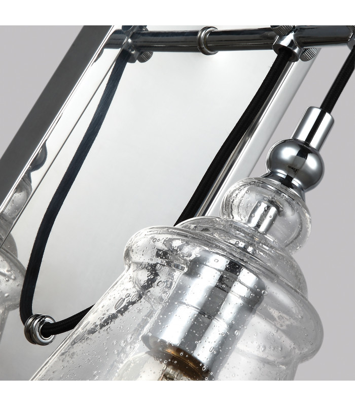 Feiss Loras 1 Light Wall Light Chrome-2