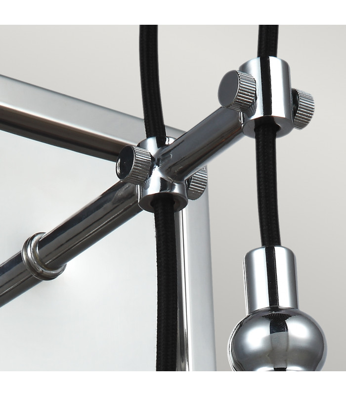 Feiss Loras 1 Light Wall Light Chrome-3