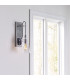 Feiss Loras 1 Light Wall Light Chrome-7