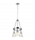 Feiss Loras 3 Light Chandelier Chrome-1
