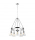 Feiss Loras 5 Light Chandelier Chrome-1