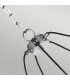 Feiss Loras 5 Light Chandelier Chrome-2