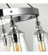 Feiss Loras 6 Light Chandelier Chrome-3