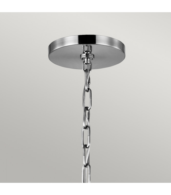 Feiss Loras 6 Light Chandelier Chrome-4