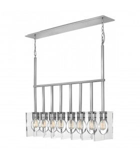 Lisa McDennon by Hinkley Ludlow 8 Light Pendant Polished Nickel-1