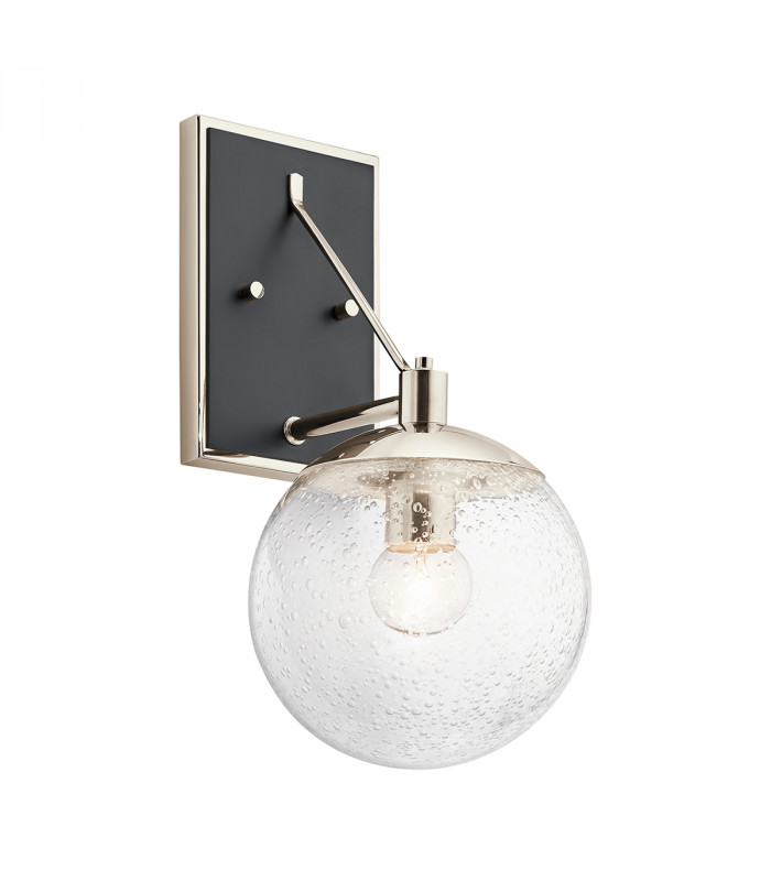 Kichler Marilyn 1 Light Wall Light Polished Nickel-1