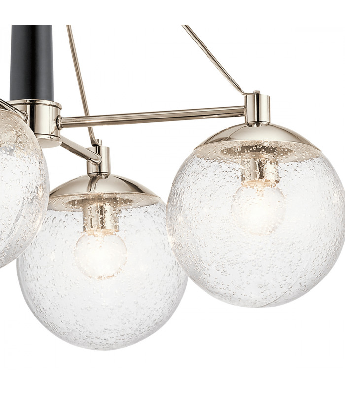 Kichler Marilyn 4 Light Chandelier Polished Nickel-4
