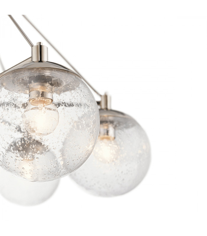 Kichler Marilyn 6 Light Chandelier Polished Nickel-3