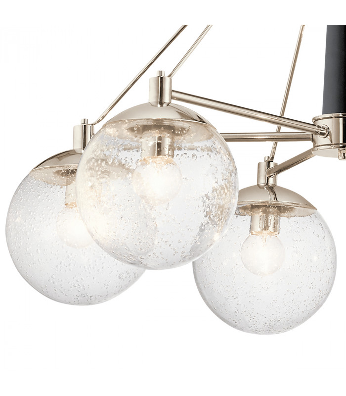 Kichler Marilyn 6 Light Chandelier Polished Nickel-5