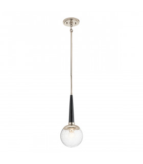 Kichler Marilyn 1 Light Pendant Polished Nickel-1