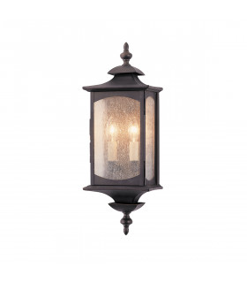 Feiss Market Square Outdoor 2 Light Wall Light Oil Rubbed Bronze IP44-1