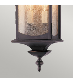 Feiss Market Square Outdoor 2 Light Wall Light Oil Rubbed Bronze IP44-2