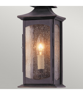 Feiss Market Square Outdoor 1 Light Wall Light Oil Rubbed Bronze IP44-2