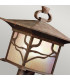 Kichler Morris Outdoor 1 Light Pedestal Lantern Copper IP44-2