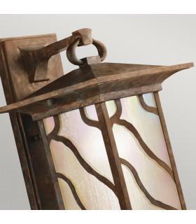 Kichler Morris Outdoor 1 Light Wall Lantern Copper IP44-2