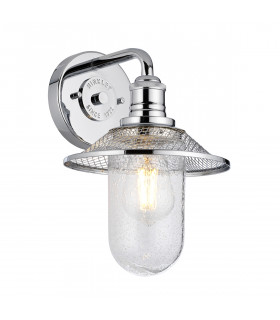 Hinkley Rigby 1 Light Wall Light Polished Chrome IP44-1