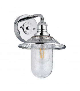 Hinkley Rigby 1 Light Wall Light Polished Chrome IP44-2