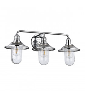 Hinkley Rigby 3 Light Wall Light Polished Chrome IP44-2