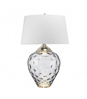 Samara Large Table Lamp Smoke-tinted Glass-1