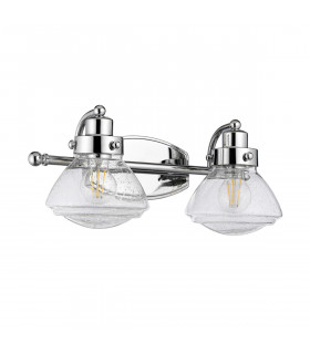 Quoizel Scholar 2 Light Wall Light Polished Chrome IP44-2