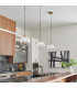 Lisa McDennon by Hinkley Skye 1 Light Pendant Heritage Brass-4