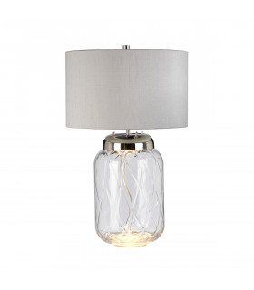 Sola 2 Light Table Lamp Metal Work Polished Nickel-1