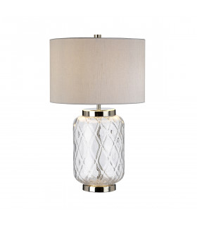 Sola 1 Light Table Lamp Metal Work Polished Nickel-2