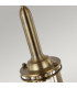 Feiss Urban Restoration 1 Light Pendant Dark Antique Brass IP44-3