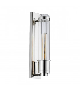 Wellington 1 Light Wall Light Polished Chrome IP44-2