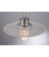 Admiral 1 Light Dome Ceiling Mini Pendant Antique Nickel E27-4