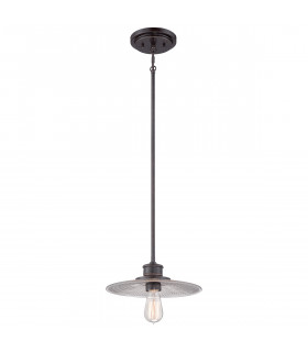 Admiral 1 Light Dome Ceiling Mini Pendant Imperial Bronze E27-1