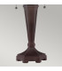 Arden 2 Light Tiffany Desk Lamp Bronze E27-4