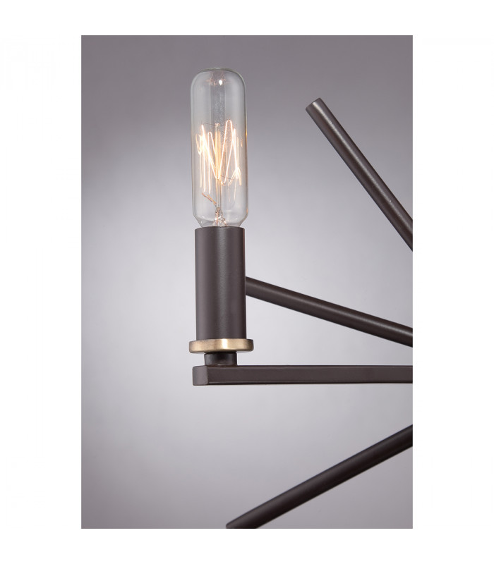 Carnegie 3 Light Ceiling Pendant Western Bronze Finish E14-5