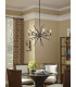 Carnegie 6 Light Ceiling Pendant Western Bronze Finish E27-3