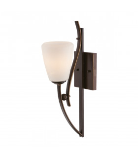 Chantilly 1 Light Wall Light Palladian Bronze E27