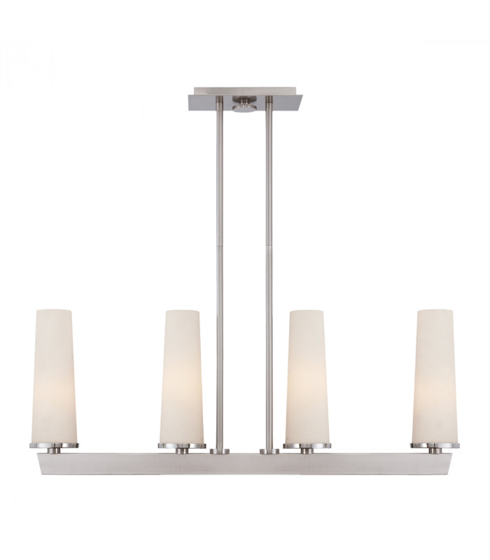 Chelsea Loft Contemporary 4 Light Pendant Brushed Nickel-1