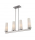 Chelsea Loft Contemporary 4 Light Pendant Brushed Nickel-2