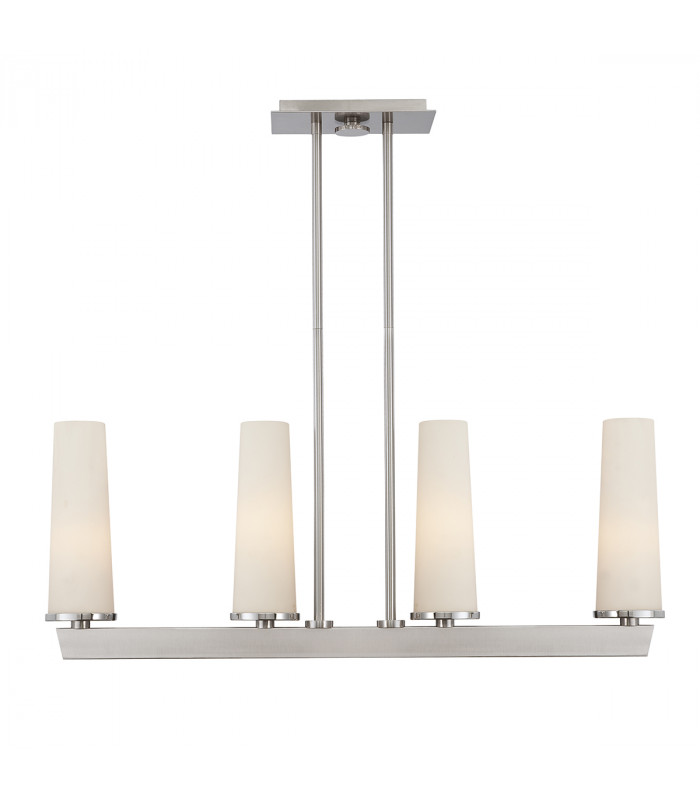 Chelsea Loft Contemporary 4 Light Pendant Brushed Nickel-4