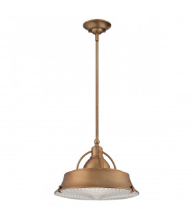 Cody 2 Light Dome Ceiling Pendant Copper E27-1