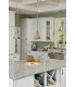 Emery 1 Light Dome Ceiling Mini Pendant Silver E27-2