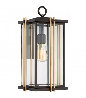 Goldenrod 1 Light Large Wall Lantern - Bronze Finish E27-1